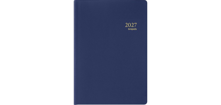 Brepols agenda Armada Seta 4 langues, bleu 2027