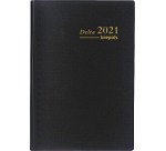 Brepols Agenda Delta Seta 6 Sprachen, schwarz, 2027