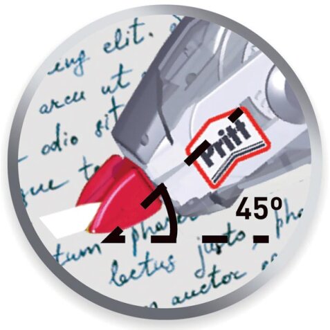 Pritt dérouleur de correction Refill Flex, 4,2 mm x 12 m, en boîte distributrice