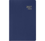 Brepols agenda Delta Seta 6 langues, bleu 2027