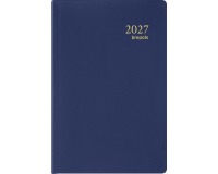 Brepols agenda Delta Seta 6 langues, bleu 2027