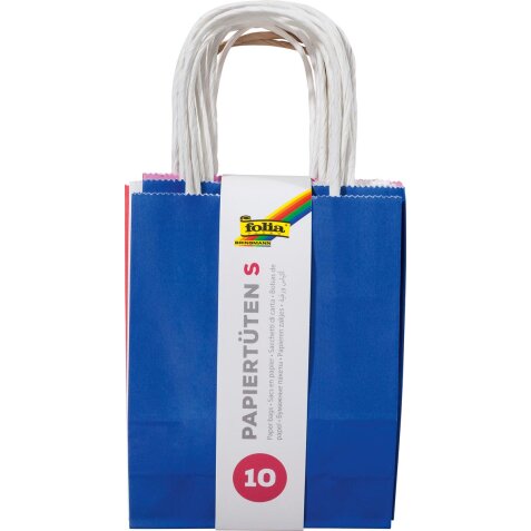 Paper bags, kraft paper, assorted