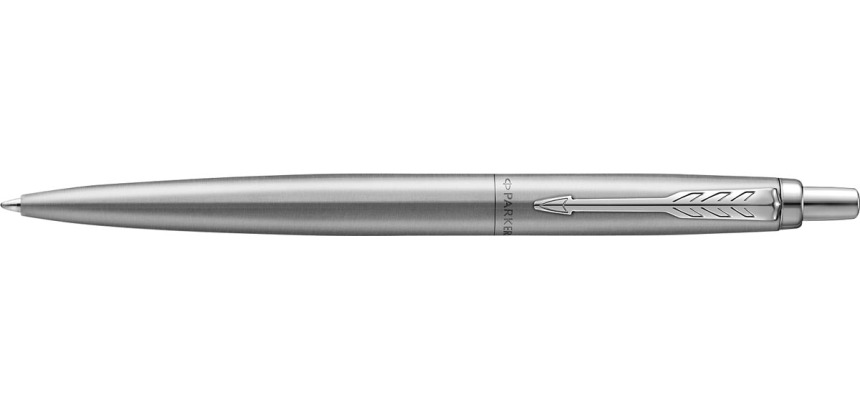 Stylo bille Parker Jotter XL Monochrome Stainless Steel Medium blister