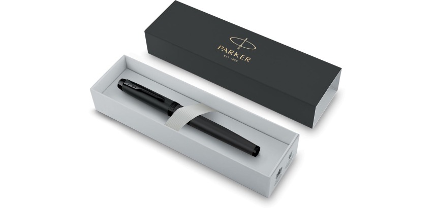 Parker IM fine fountain pen, black BT