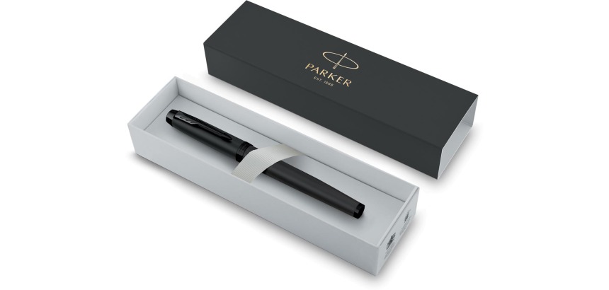 Parker IM stylo plume fine, noir BT