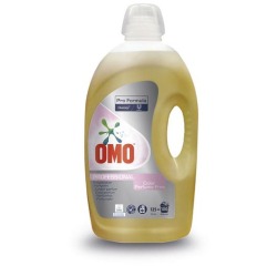 Omo Professional Pro Formula Colour Perfume Free lessive liquide, bouteille de 5 litres, 100 doses