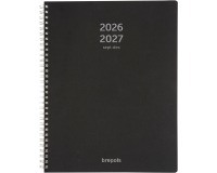 Brepols Klassenbuch A4 Polypropylen, schwarz, 2026-2027