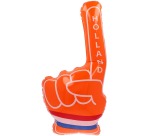 Orange hand, inflatable