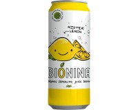 Bionina Mister Lemon, blik van 33 cl, pak van 12 stuks