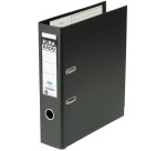 Elba Rado Plast classeur, noir, dos de 8 cm