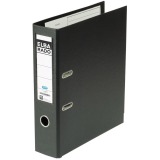 Elba Rado Plast Ordner, schwarz, Rückenbreite 8 cm