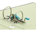 Oxford Rado binder, folio size, cardboard, 5 cm spine, black
