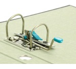 Oxford Rado binder, folio size, cardboard, 5 cm spine, black