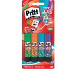 Pritt bâton de colle Fun Colors 10 g, blister de 4 pièces