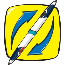 Maped Twin Tip stylo 4 couleurs, moyen, 4 couleurs d'encre classique