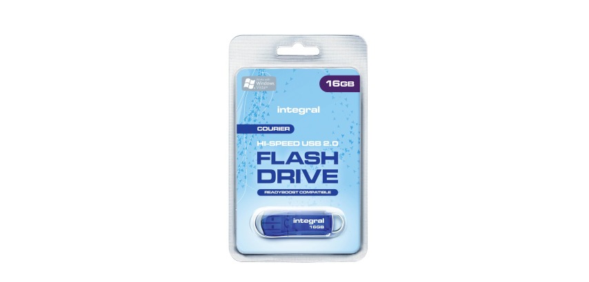 Integral Courier USB-Stick 2.0, 16 GB