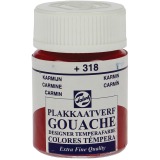 Talens gouache Extra Fine flacon de 16 ml, carmin