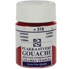 Talens gouache Extra Fine flacon de 16 ml, carmin