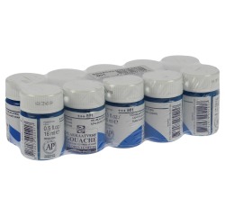 Talens gouache Extra Fine flacon de 16 ml, bleu clair (cyan)