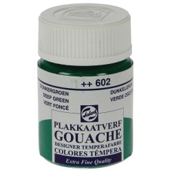 Talens gouache Extra Fine flacon de 16 ml, vert foncé