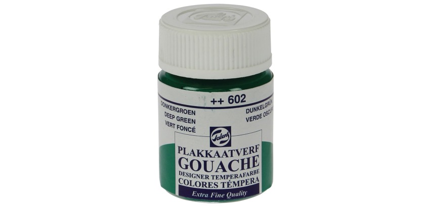 Talens gouache Extra Fine flacon de 16 ml, vert foncé