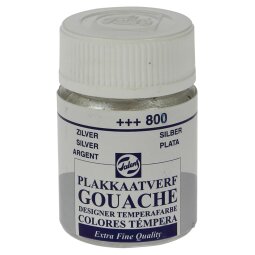 DE_GOUACHE EF 16ML ARGENT