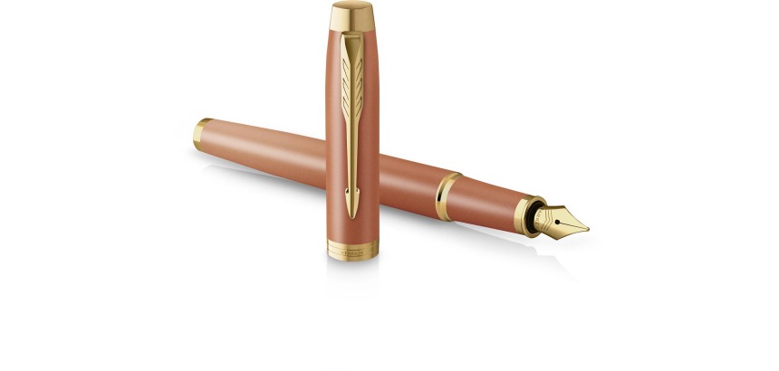 Parker IM Rituals stylo plume, orange GT, moyen, giftbox