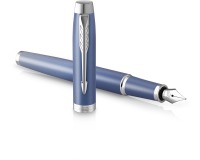 Parker IM Rituals vulpen, blauw CT, medium, giftbox