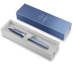 Parker IM Rituals rollerball, blue CT, fine, gift box