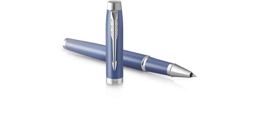 Parker IM Rituals rollerball, blue CT, fine, gift box