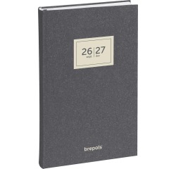 Brepols Klassenbuch Saturnus 16 Monate Essenz, Anthrazit, 2026-2027