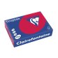 Clairefontaine Trophée Intens, papier couleur, A4, 210 g, 250 feuilles, rouge groseille