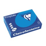 Clairefontaine Trophée Intens, gekleurd papier, A4, 210 g, 250 vel, turkoois