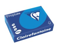 Clairefontaine Trophée Intens, gekleurd papier, A4, 210 g, 250 vel, turkoois