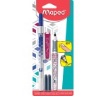 Maped roller Classic, sur blister avec 2 recharges et 1 effaceur