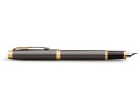 Parker IM Premium Stylo plume, gris GT, moyen, giftbox