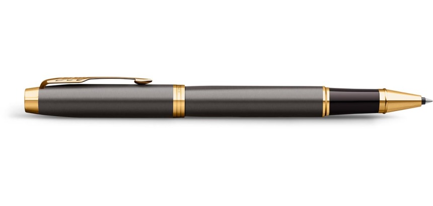 Parker IM Premium roller, gris GT, fine, giftbox