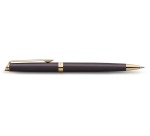 Waterman Hémisphère Metallic ballpoint pen, medium, black GT, gift box