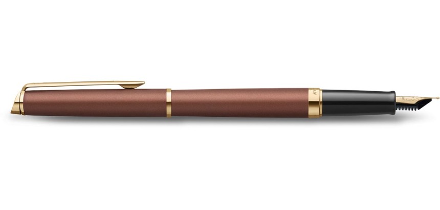 Waterman Hemisphere Metallic fountain pen, fine, copper GT, gift box