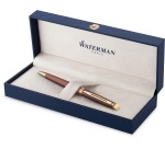 Waterman Hémisphère Metalic balpen, medium, koperrood GT, giftbox