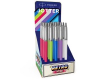 Parker Jotter Originals balpen 90's, medium, geassorteerde kleuren, display van 20 stuks
