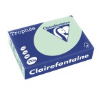 Clairefontaine Trophée Pastel, papier couleur, A4, 210 g, 250 feuilles, vert