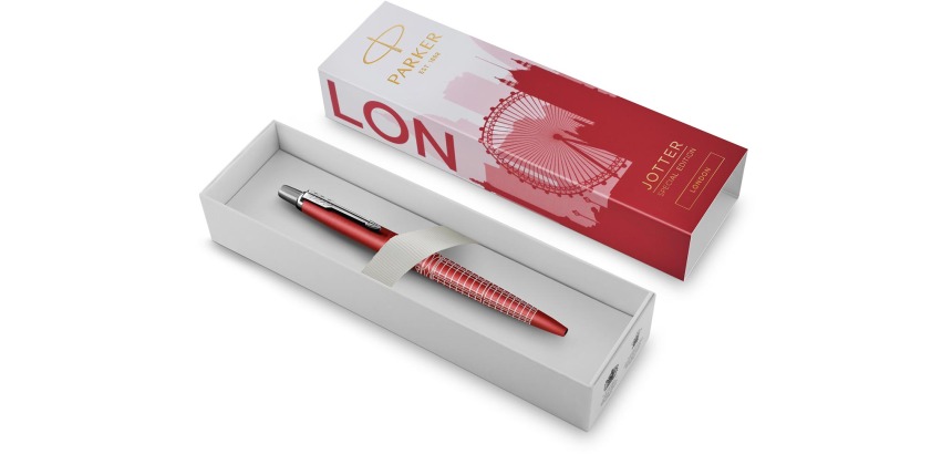 Parker Jotter ballpoint pen, special edition London, medium, in gift box