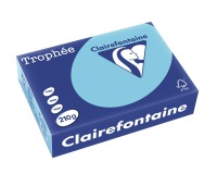 Clairefontaine Trophée Pastel, gekleurd papier, A4, 210 g, 250 vel, helblauw