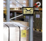 CEP trieur mural paysage, 1 compartiment, magnétique, noir