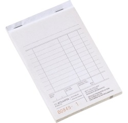 Atlanta by Jalema blocs de caisse, blanc, paquet de 5 pièces (néerlandais)