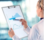 Klembord MAUL A3 staand aluminium