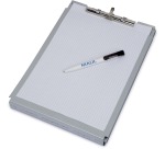 Clipboard with case MAULcase A4 top opening aluminum
