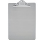 Porte-bloc MAUL A4 portrait pince plaque inox