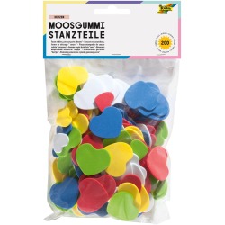 Folia figures caoutchouc mousse c?urs